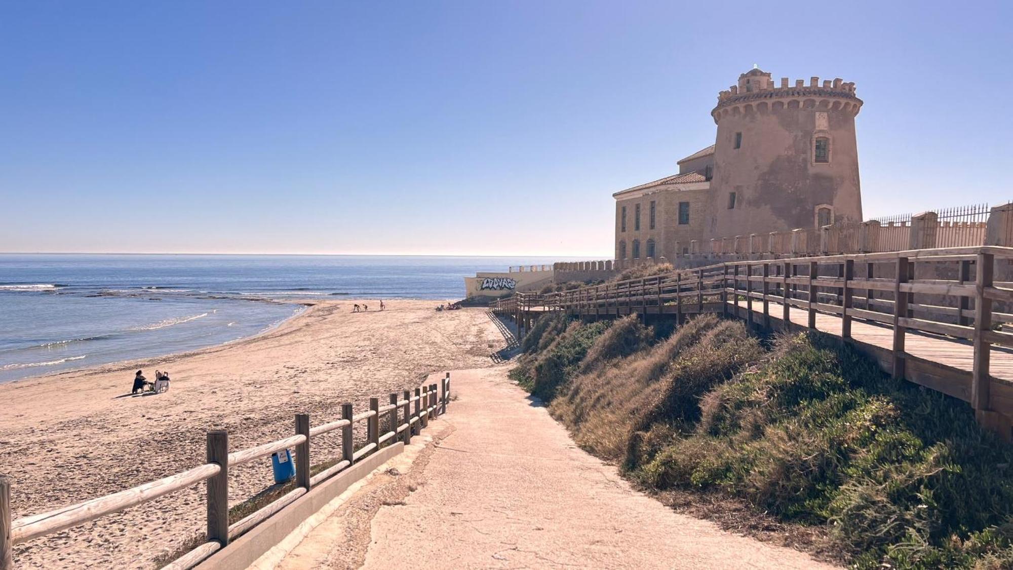 Апартаменти La Torre - Terraza Y Vistas Al Mar Torre de la Horadada Екстер'єр фото